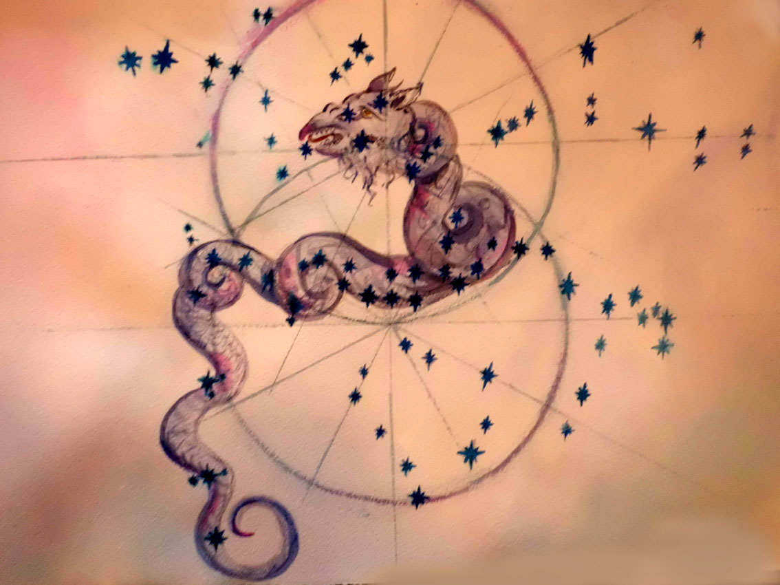 My Hidden Treasure - constellation Dragon